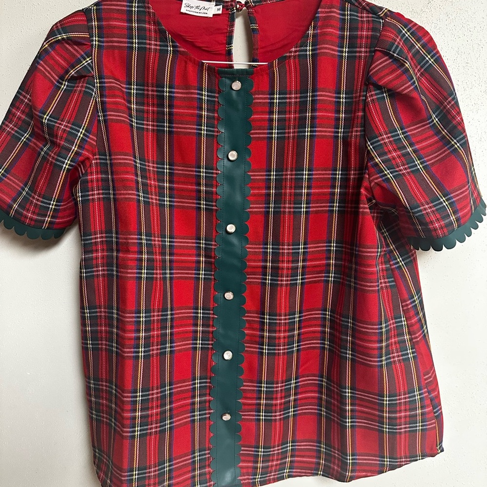 Shop the Mint Christmas blouse -never worn